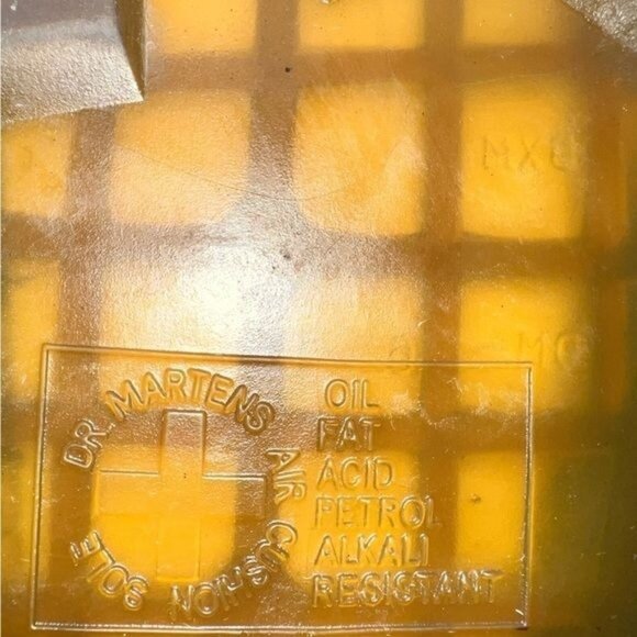 Dr. Martens Men’s Boston Oxfords Brown Leather Lace-up Shoes Size 12 - Picture 11 of 12